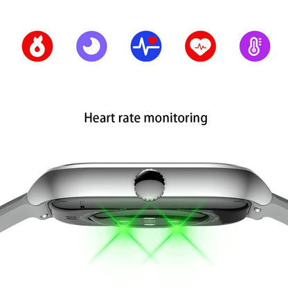 2.01'' Smartwatches Fitness Tracker Blood Pressure Monitor BT Call Sports Wrist Smart Watches for Men Women 2026 Android Phones