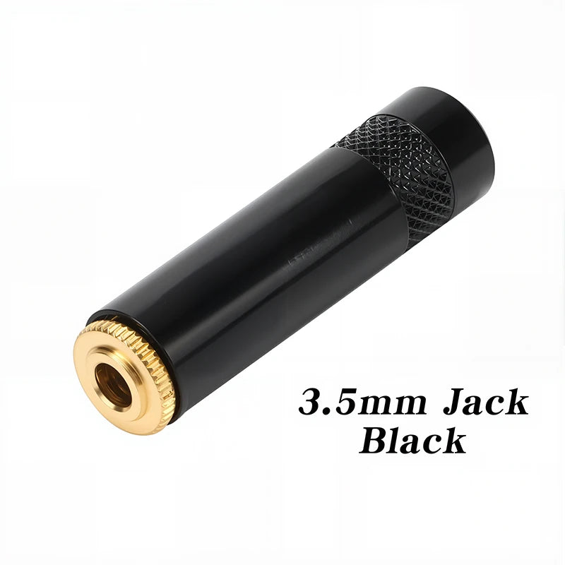 2/4/8Pc Gold-plated 3.5mm Stereo 3 Pole Female Plug Headphone Notebook Microphone Audio Interface Cable Connector