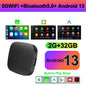 Android 13 Carplay AI Box Wireless Android Auto Smart TV Box For Youtube Netflix Toyota Mazda Hyundai Haval GMC Ford MG VW Kia