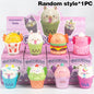 Funny Desktop Ornament Random Squishy Simulation Food Pizza Capybara Stress Ball Accessories Anti-stress Fidget Desk Decoration