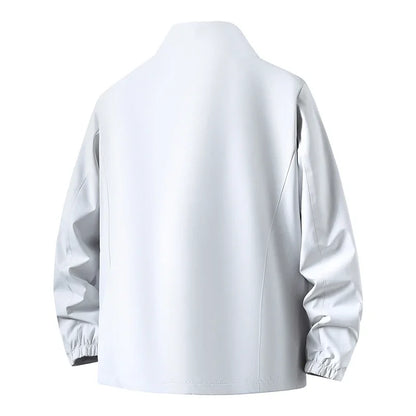 New Men's Casual Jacket Casual and Fashionable Windbreaker Waterproof and Versatile Outdoor Jacket