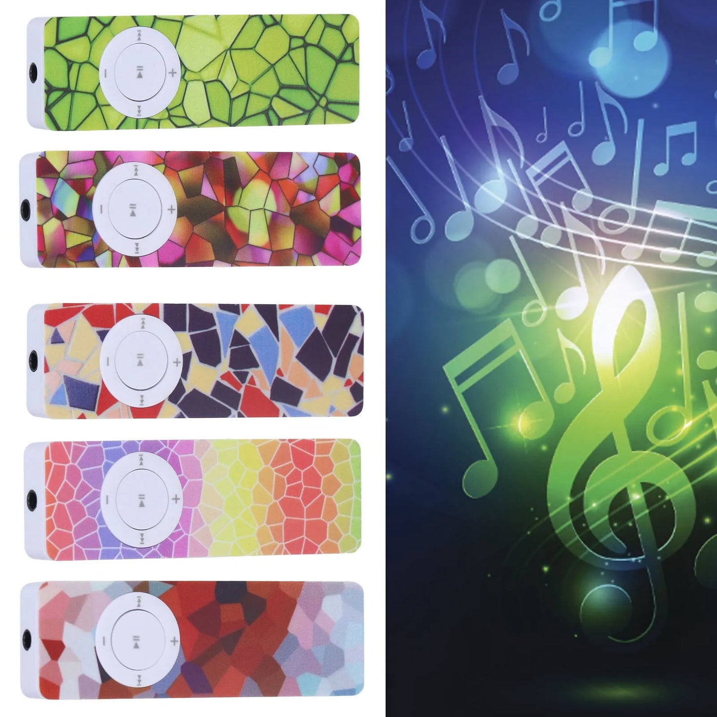 MP3 Music Player MP3 Player MP3 Player Build in Speaker Portable Music Player Supports Up to 64GB for Running Traveling Business