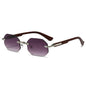 New Vintage Elliptical Sunglasses Women Men Polygon Sun Glasses Female Oval Eyewear Sunglasses for Male Female Eyeglasses