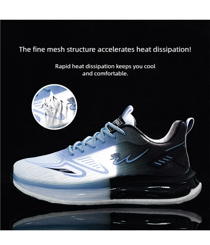 Men's breathable casual sneakers four seasons new soft sole non-slip lightweight racing outdoor running shoes speed sports shoes