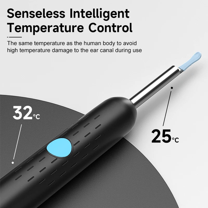 WIFI Visual Ear Sticks HD1080P 4.2MM Mini Otoscope Camera Ear pick Ear Cleaner Wireless Endoscope Health Care Ear Wax Cleaning
