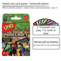 UNO Flip Playing Cards Games, Super Mario, Minecraft, Lord of the Ring, Hot Wheels, No Mercy, Social Board Table Party Games, Ki