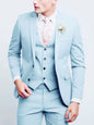 Matcha Green Suits for Men Slim Fit Luxury Wedding Tuxedos Fashion Mens Blazer Vest Pants 3 Pieces Foraml Business Suits Sets