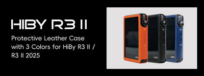 HiBy R3 II 2025 / R3 Gen 2 Music Player Bluetooth 5.1 WiFi MQA16X DSD256 Web Radio USB Audio Dongle DAC X1600E ES9219C 3.2‘’