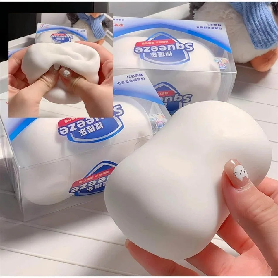 Hot Squishy Soap Party Favors Gifts Simulated Soap Anti-Stress Fidget Toy Squishy Soap Desktop Accessiories Birthday Party Gifts