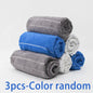 3/5pcs Polishing Microfiber Cleaning Cloth for Glass Wine Miracle Free Lint Free Wipes Household Auto Detailing Bathroom Cleaner