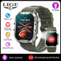 2026 AI Głos Mężczyźni Smartwatch Wojskowy Monitor Zdrowia Bezprzewodowe Połączenia Fitness Wodoodporny Sportowy Smartwatch dla Telefonów z iOS i Androidem