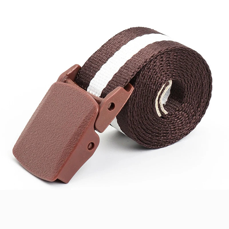 Colorful Canvas Tactical Belt Unisex Fashion Casual Luxury Trend Jeans Accessories Youth Nylon Girdle Cute Kids Hunting Belt