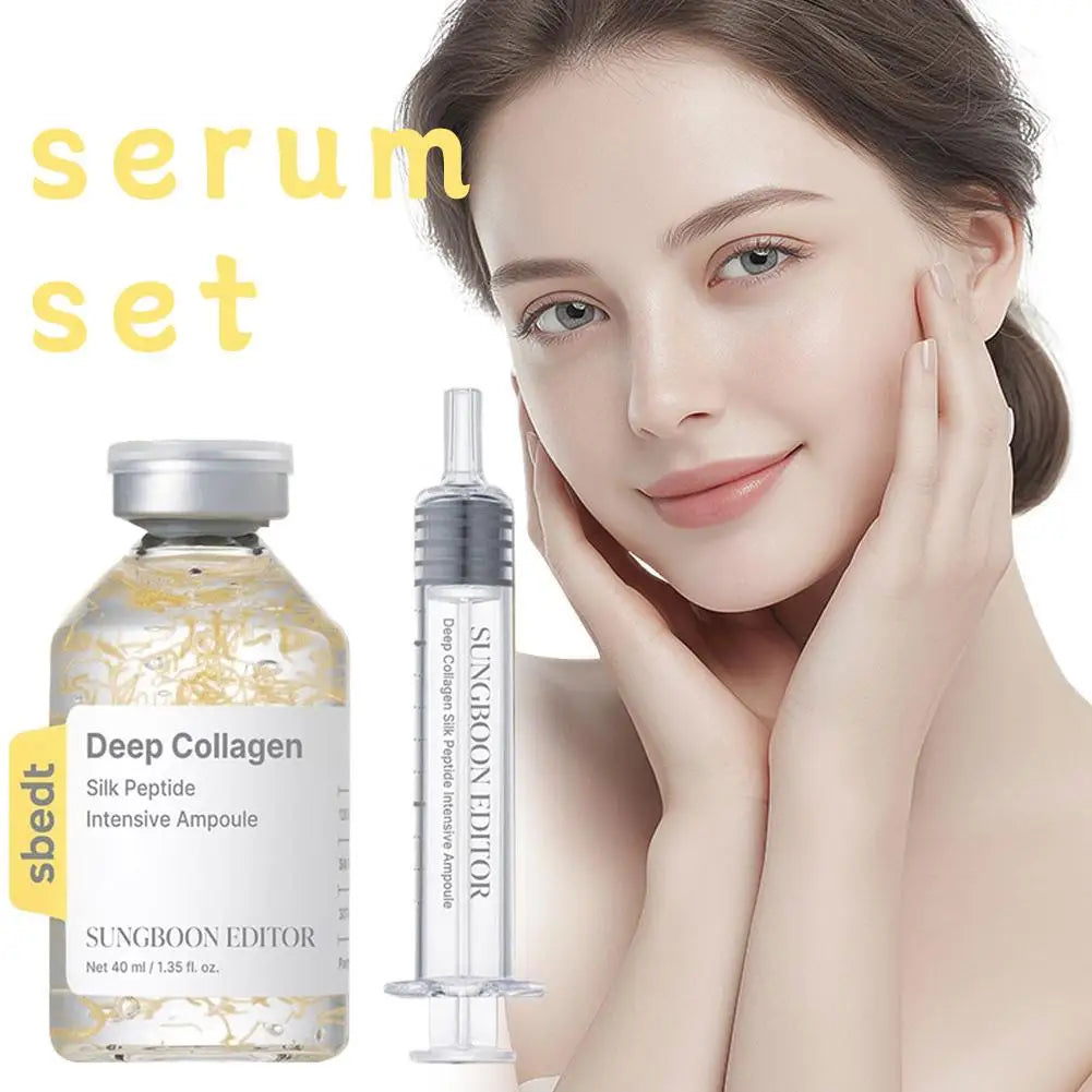 Sungboon Editor Collagen Essence Syringe Type Intensive Hydrating Anti-Wrinkle Serum for All Skin Types