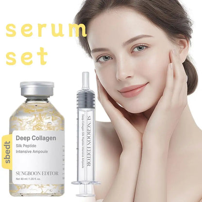 Sungboon Editor Collagen Essence Syringe Type Intensive Hydrating Anti-Wrinkle Serum for All Skin Types