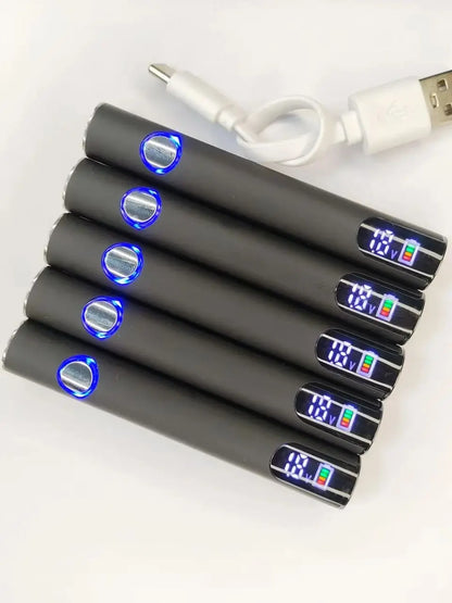 5pcs LED 510 Thread Battery 500mAh Cart Pen Adjustable Voltage Portable Electric Soldering Iron Welding Kit