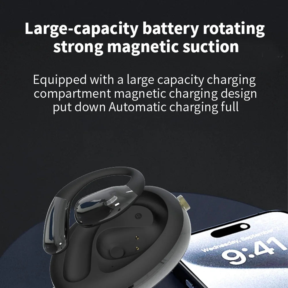 A60 Business Translator Earbuds Real-Time 164 Languages AI Headset Bluetooth 6.0 Wireless for Meetings HD Call
