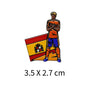 2026 USA Canada Mexico Football Pin Badge Cartoon Alloy Unisex Soccer Player Souvenir Brooch DIY Clothes Bags Hat Scarf Jeans