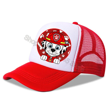Paw Patrol Child Baseball Caps Cartoon Printed Hat Boys Girls Summer Outdoor Sun Hat Adjustable Peaked Cap Kids Birthday Gifts