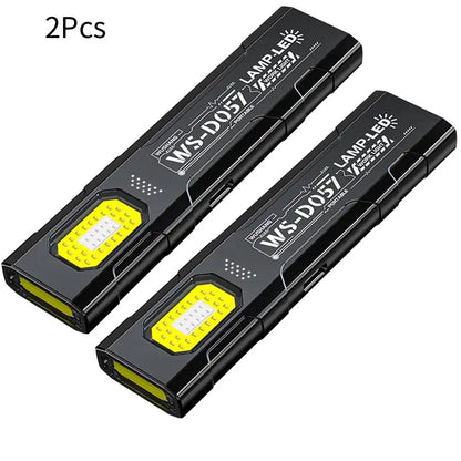 Keychain Flashlight USB-C Rechargeable 400mAh 550 Lumens Multifunctional Lighting Durable Mini Auto Repair Hat Clip Work Light