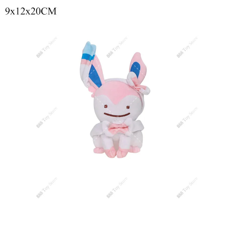 Anime Plush Gligar Wobbuffet Drifloon Olbat Ditto Cos Mew Soft Stuffed Doll Cute Pokemon Sleeping Gengar Charizard Sylveon Plush