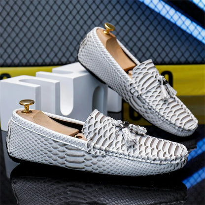 Driving Shoes Summer Mens Outdoor Anti-slip Comfort Soft High Quality Men Breathable Flat Driving Shoes Classic Casual Loafers