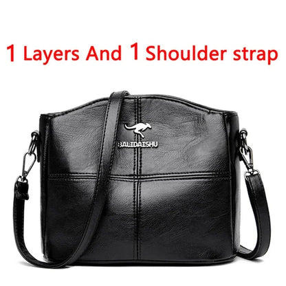 Casual Women's Bag High Quality Pu Leather Shoulder Bags for Women 2022 Ladies Crossbody Bag Purses and Handbags Luxury Designer