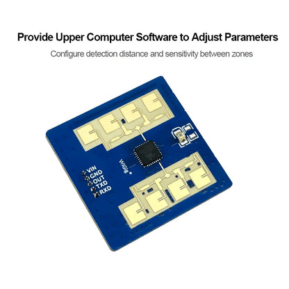 Hi-Link 24Ghz HLK-LD2411S Low Consumption Intelligent Sensor Human Body Sensing Radar Module Sensitivity smart light LD2411S