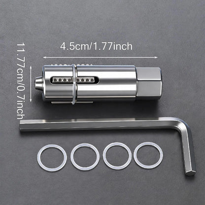12mm And 14mm Broken Pipe Extractor Tool Adjustable Damaged Thread Extractor With Hex Wrench For Faucet Valve Tool accessories