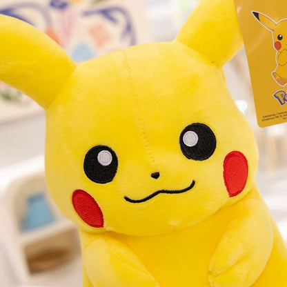 Newest Pokemon Collection Plush Kawaii Pikauchu Scorbunny Sprigatito Gengar Stuffed Doll  Charizard Lapras Xmas Toys gifts