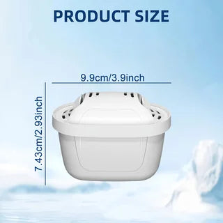 1/3/6 Water Filter Cartridges Replacement for Brita Marella Jug Water Filter, Filter Cartridges Compatible with Brita Maxtra+