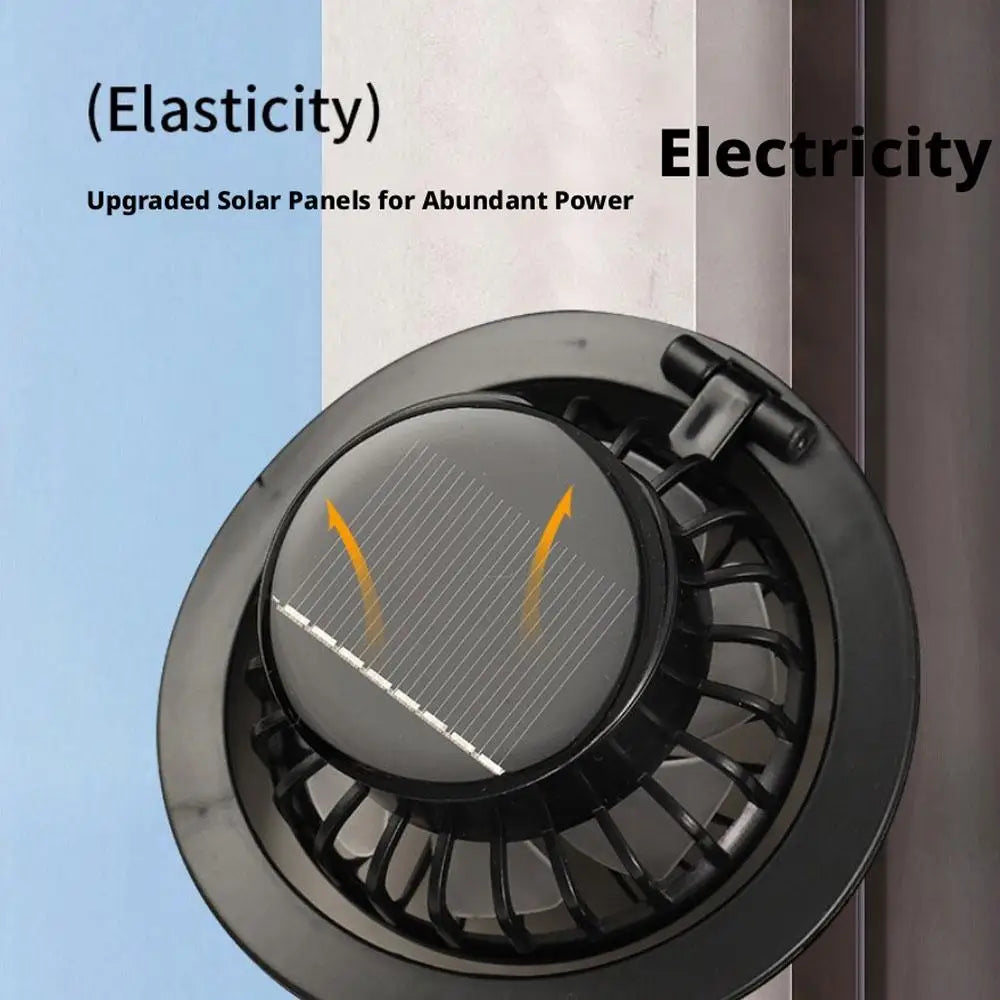 New Multi-Function Solar Fan Sun Hat - Waterproof Fishing Hat with Built-In USB Charging & Wide Brim for UV/Heat Protection