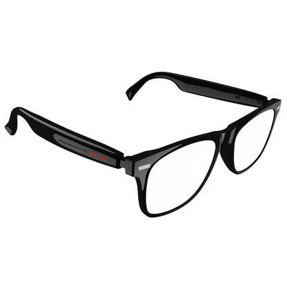 Smart Glasses AI Voice Assistant Outdoor Sport Glasses with Camera Remote Shooting Open Ear Sound Mic & Speakers for Women Men