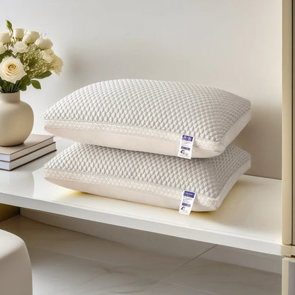 1Pc Hotel Pillows Specifically Designed for Cervical Spine Protection and Sleep Aid Home Use Dormitory Single Pillow Core
