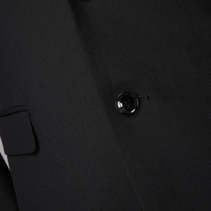 Suit Outdoor (Blazer+ Pants) Men's Fashion Gentleman's Business Suit Slim Outdoor Decoration Body Wedding Casual Suit