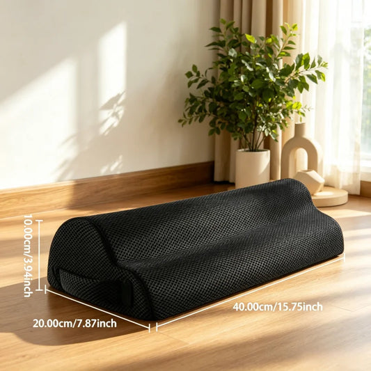 All-Day Comfort Memory Foam Leg Elevation Foot Pillow, Non-Slip Under Desk Foot Rest Stool, Reduce Swelling Foot Support for Hom
