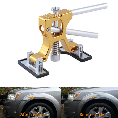 Car Dent Puller Kit Paintless Dent Golden Lifter Suction Cup Bridge Puller Dent Remove Tool Hail Damage Refrigerator Door Repair