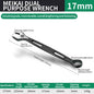 8mm-32mm Ratchet Wrench Dual-purpose Metric Setdouble Offset Ring Spanner Universal Spanner For Car Repair Hand Tool