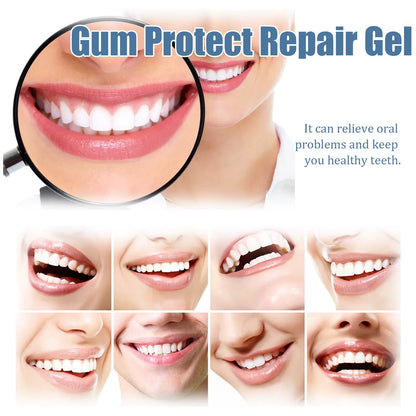 3-Pack Dental Repair Gel Relieves Inflamed Gums and Deep Clean Tooth Dirt Care Reduces Bad Breath Gums Fresh Breath Care Gel