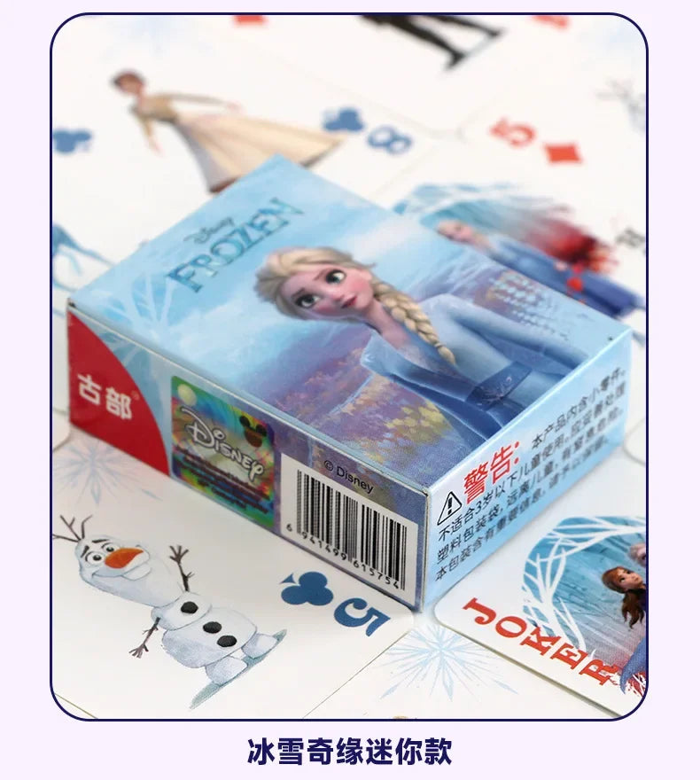 Disney Mickey Frozen Stitch Poker Lots-o'-Huggin' Bear Playing Cards Playing Cards Poker Indoor Family Entertainment Board Games
