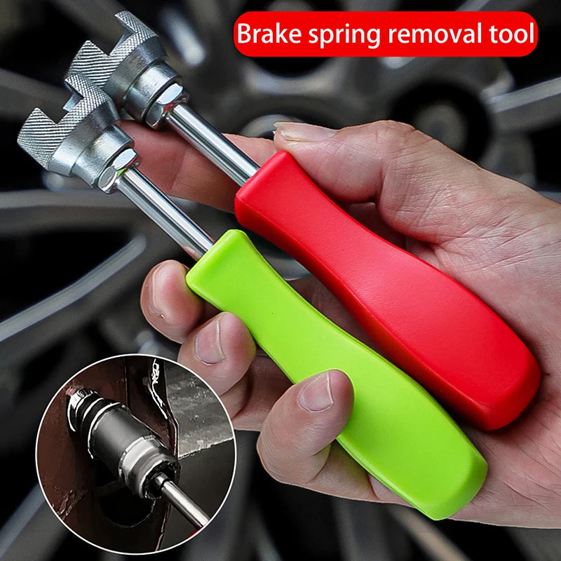 Hold Down Brake Spring Washer Tool Spring Shoe Compressor Retaining Removal Repair Tools Manual Car Drum Brake Repair Install