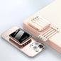 30000mAh Mini Power Bank Fast Charging Large Capacity Portable Power Bank 4 in 1 Cable for Xiaomi iPhone Samsung Huawei 2025 New