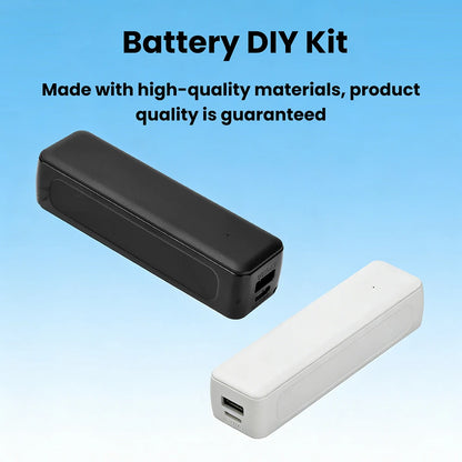 Welding-free 1-cell 21700 Mini Battery Power Bank Case 21700 Battery Box DIY Mobile Power Supply Box Kit Not Including Batteries