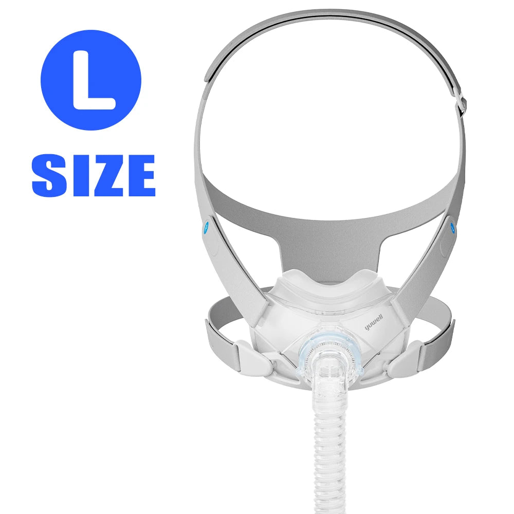 Yuwell YF-06 Cpap Mask with Headgear Full Mask Auto CPAP APAP BIPAP For Medical Air Breathing Machine Sleep Apnea Anti Snoring