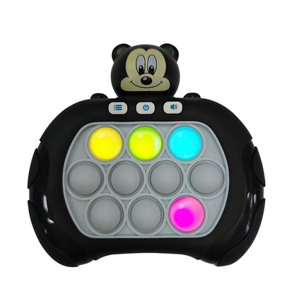 New Sanrio Kuromi Quick Push Game Pop Up Fidget Bubble Electronic Pop it Pro Game Lightweight Anti-Stress Toy Adult Gift