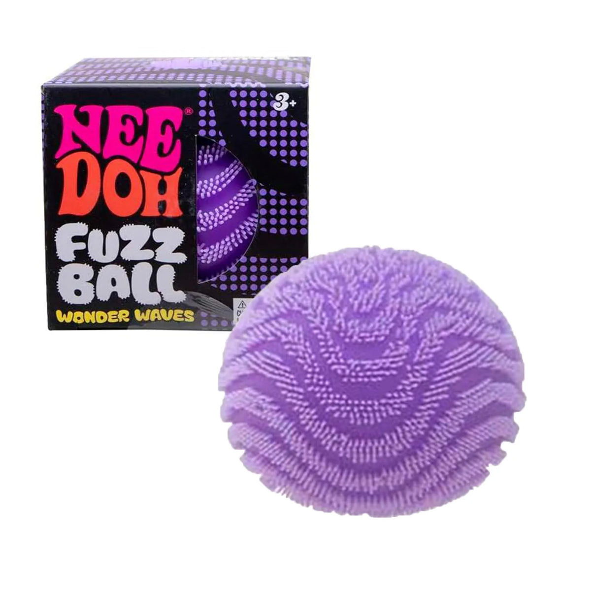 Stress Relief Squeeze Blind Box Nee Doh Fuzz Ball Sensory Squeeze Toy Textured Stress Relief Fidget Ball for Gift