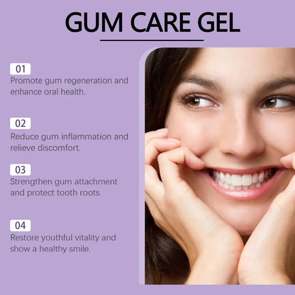 Damaged Gum Repair Care Gel Relieve Sore Gums Allergy Deep Cleaning Teeth Stains Tartar Serum Dental Caries Toothpaste