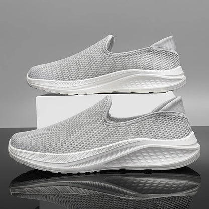 Outdoor Mesh Men Loafers Summer Man Casual Shoes Platform Walking Sneakers Comfortable Breathable Running Jogging Sport Shoes