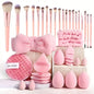 33pcs beauty set makeup kit  large and small beauty sponges for flawless makeup application and removal of makeup full set