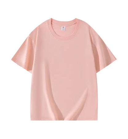 3pcs/lot Custom Workwear 100% Cotton T Shirt 220g Printed Embroidered Team Group Clothing Personalized Work Clothes Uniforms
