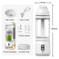 Portable Juicer Blender 700ML USB Rechargeable 6000mAh ice crusher Fresh juice Fruit Milkshake Smoothie for kitchen Outdoor